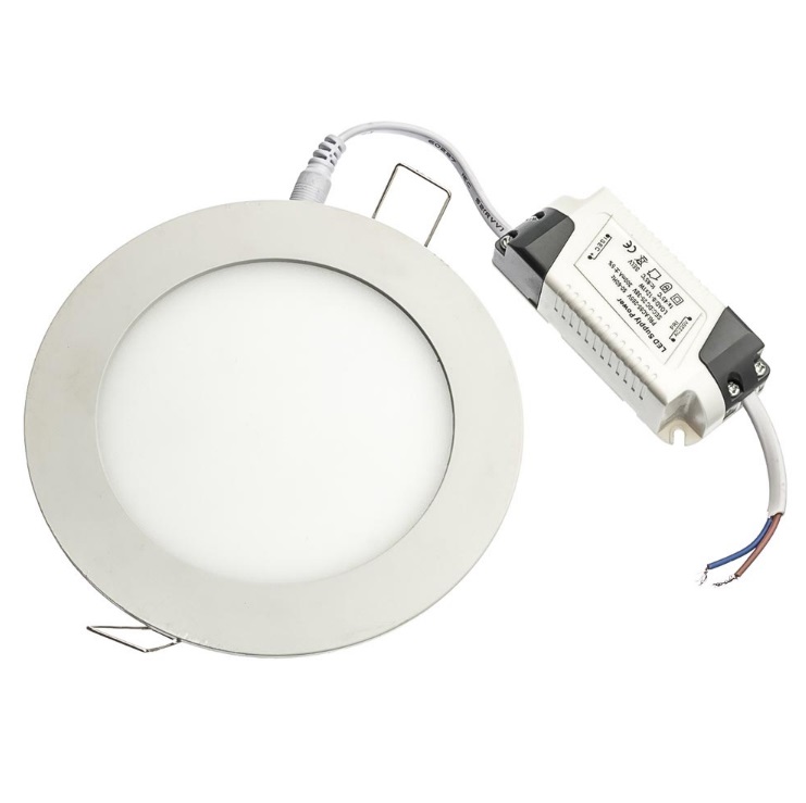 ***Светильник LE LED DLRL WH 12W D114 4000K (50)