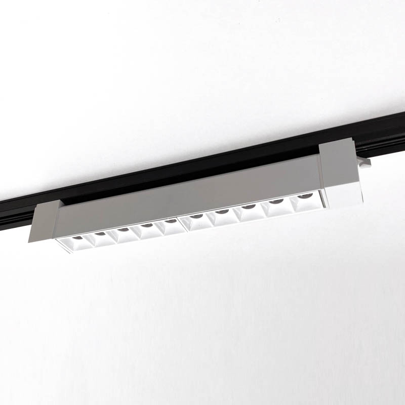 Трековый светильник линейный поворотный 20W белый Grill (Аналог 5958)