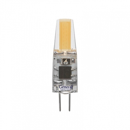 Лампа GLDEN-G4-3-C-12-4500 Силикон COB GNRL RSP 1/5/100