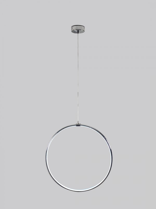 Светильник подвесной SPF-8664 CHROME/РОМ ` D500/H1500/1/LED/20W 22-08 HOOP1