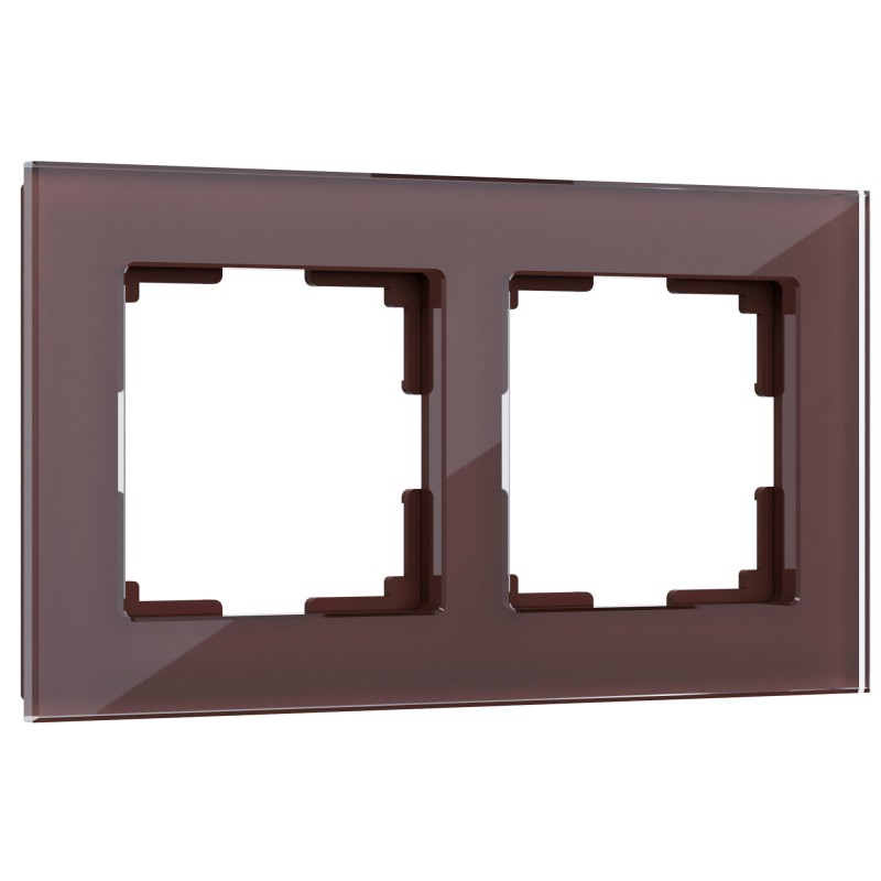 WERKEL Favorit WL01-Frame-02 / Рамка на 2 поста (мокко) a031793 W0021118