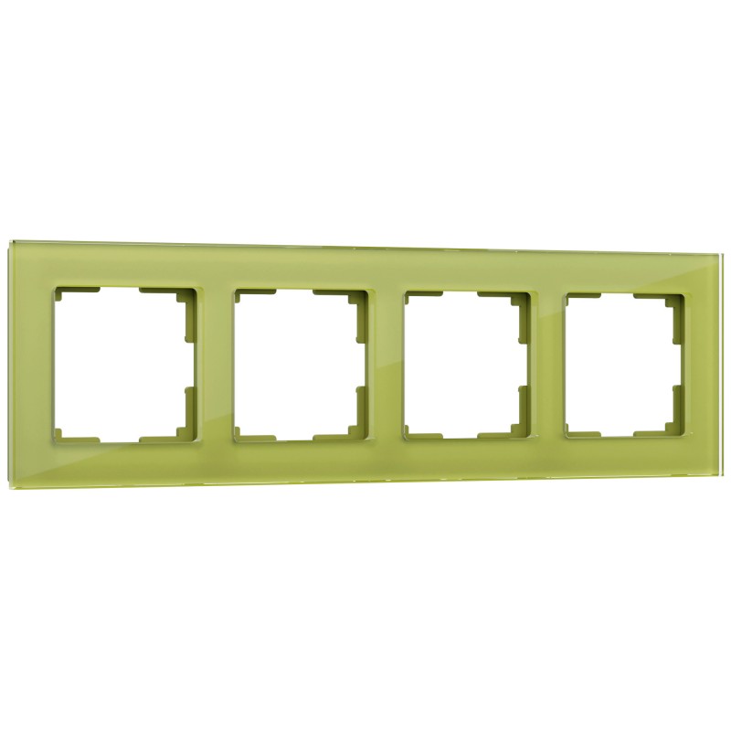 WERKEL Favorit WL01-Frame-04 / Рамка на 4 поста (фисташковый) a036590 W0041116