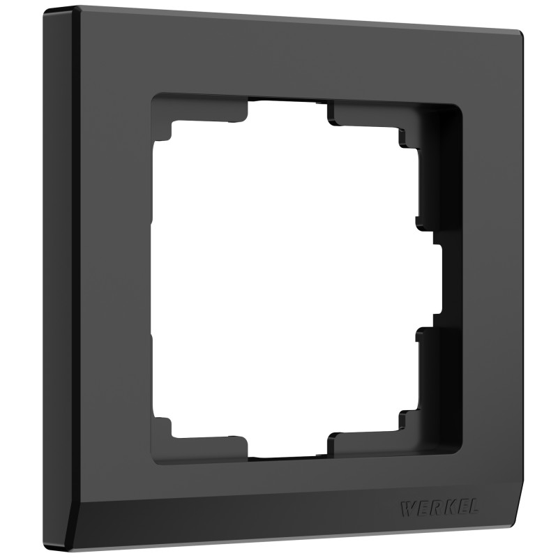 WERKEL Stark WL04-Frame-01-black /Рамка на 1 пост (черный) a029214 W0011808