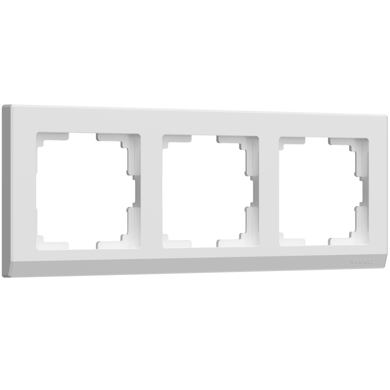 WERKEL Stark WL04-Frame-03-white / Рамка на 3 поста (белый) a028923 W0031801