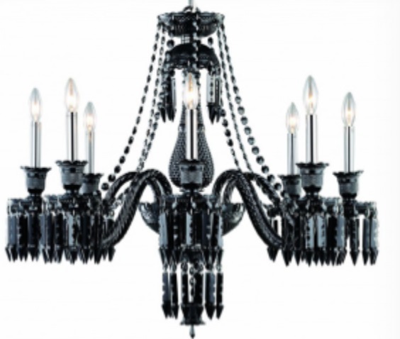 Светильник DZN-65109 ЧЕРНЫЙ ` D720*740/H1500/8/Е14/.W 25-03