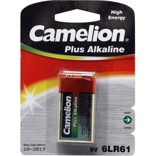 Батарейка Camelion 9V, 6LR61, AM3 (алкалиновые)