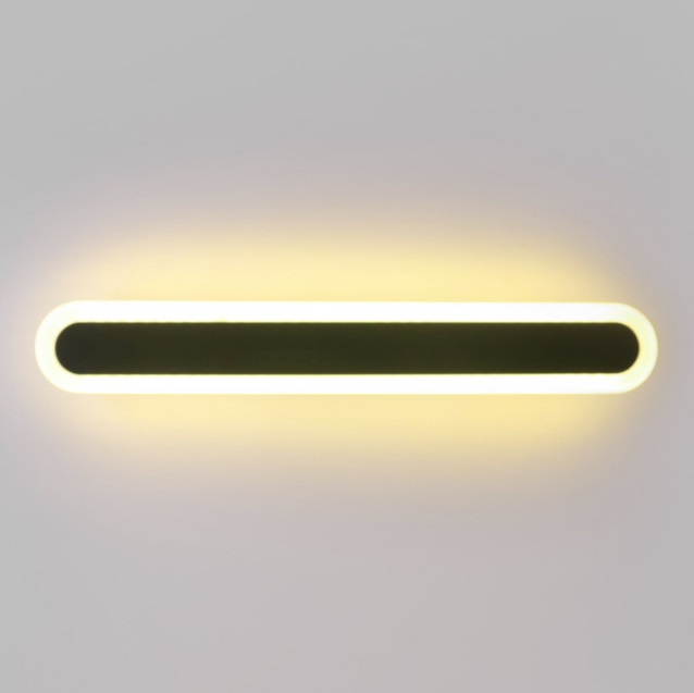 Светильник настенный САПФИР SPF-4779 Черный + ром 400мм 1/LED/224W BARR 22-07 (1 из 10шт в коробке