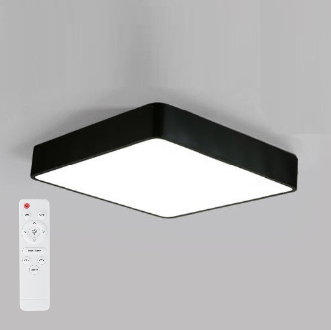 Светильник потолочный SAPFIR SPF-9447 ЧЕРНЫЙ ` D600/H50/1/LED/60W 2.4G COSMOPOLITAN SPFD