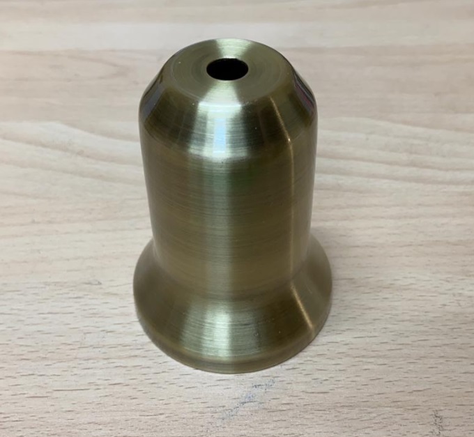 Крышка E27 D67H85mm (бронза) металлическая для плафона люстры, SPFR1773