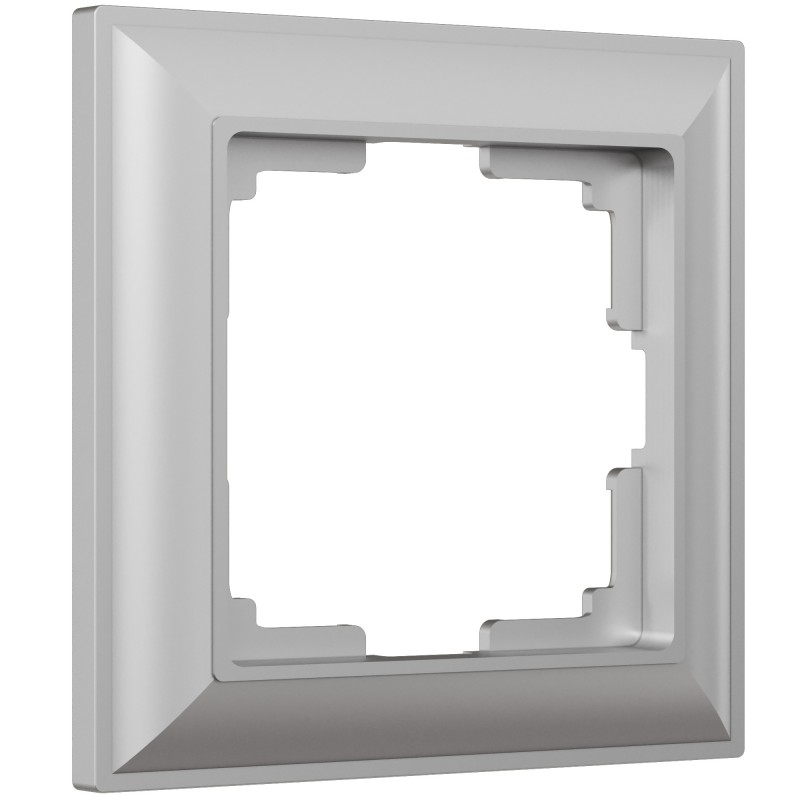 WERKEL Fiore WL14-Frame-01/ Рамка на 1 пост (серебряный) a038845 W0012206