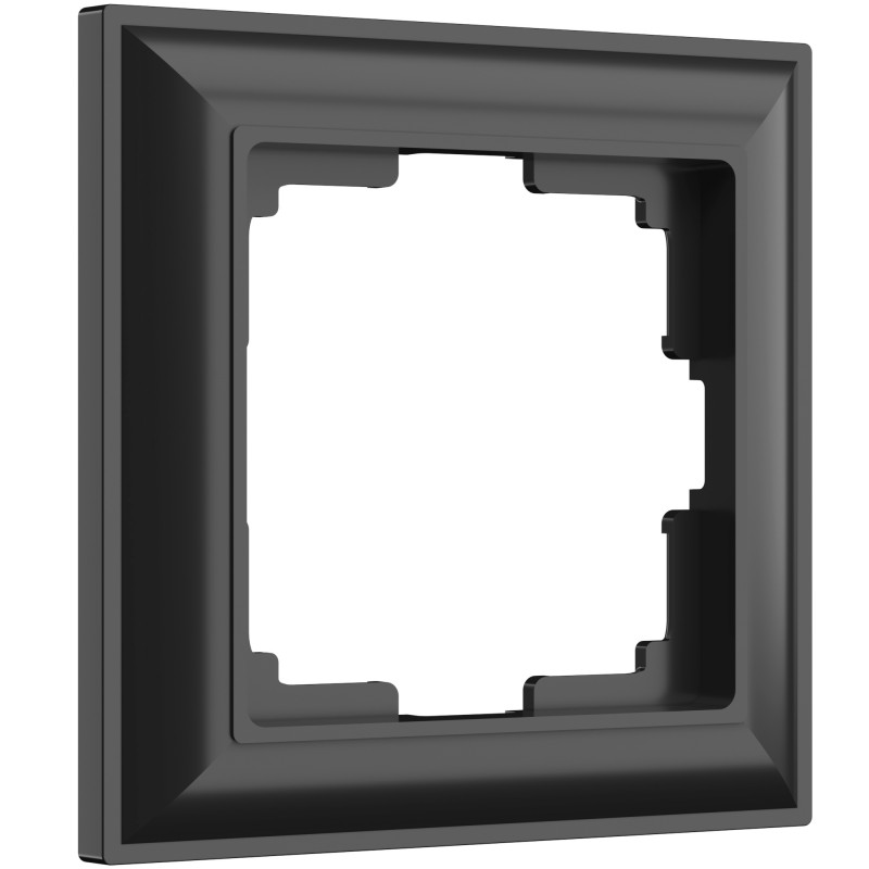 WERKEL Fiore WL14-Frame-01/ Рамка на 1 пост (черный матовый) a038841 W0012208