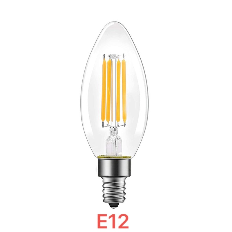 Лампа светодиодная 4W 2800K, E12, 2590mm. 220V SPF 24-08
